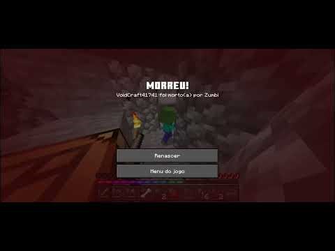 Minecraft mas... O combate e da java edition kkk