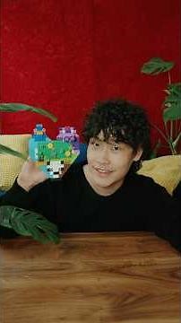 Build a LEGO Heart with @Justin Yi ❤️ #lego #challenge #christmas #buildtogive