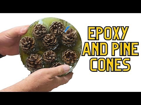How to Create Stunning Pine Cone Epoxy Bowls