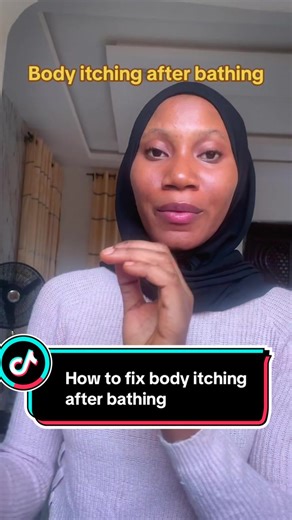 How to fix body itching after bathing 🧼 #bodyitching #itchingafterbath #skintok #skincaretips #moisturizing