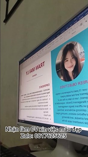 Mẫu CV xin việc Chief Design Office cho các nạn tham khảo - Part4 #thietkecv #cvxinviec #maucv