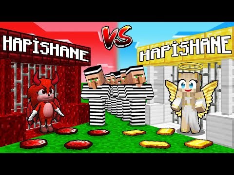 Melek Berca vs Şeytan Kız Bebek Sonic Hapishane Kapışması 😱 -Minecraft