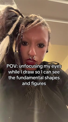 I lowkey discovered it on accident but it works sooo good for shading and proportions #fyp #drawing#art #shading #portrait