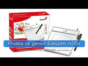 Tableta de dibujo genius Easypen i405x
