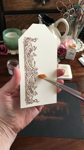 Wet Embossing Tutorial - Instant Glam Effect!