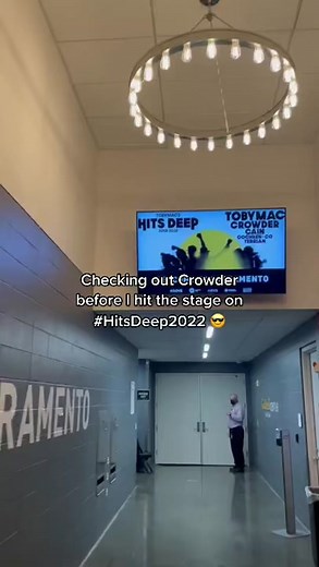 Good stuff on #HitsDeepTour !! Come join in on the fun 😎 #tobymac #crowder #tour #tourlife