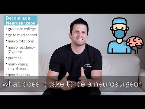Becoming a Neurosurgeon // what does it take?