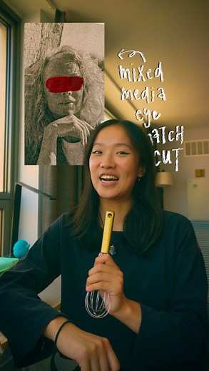 catherine lee on Instagram: "TUTORIAL: mixed media eye match cut // how i made this! an easy and fun one for beginners that you can do with any video editing software! try it out! - #mixedmedia #tutorial #paint #matchcut #premierepro"