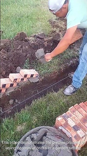 Proper Technique for Installing Edging Bricks
