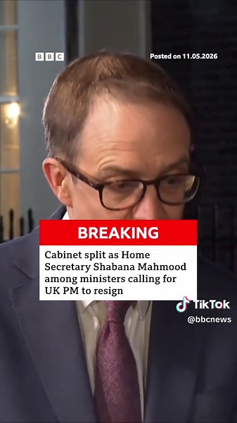Home Secretary Shabana Mahmood is among a number of cabinet ministers calling for UK Prime Minister Keir Starmer to set out a timetable for his resignation, leading to splits at the top of government. #KeirStarmer #UKPolitics #BBCNews #BreakingNews