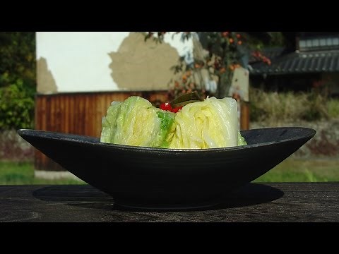 本格白菜漬けの作り方（二度漬けのレシピ） - How to make Hakusai no Tsukemono (Japanese Pickled Napa Cabbage)