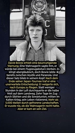 Er verbrachte 10 Tage im Zug wegen einer Prophezeiung