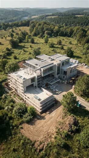 Building a Smart Luxury House From Scratch | 24/7 Construction Timelapse