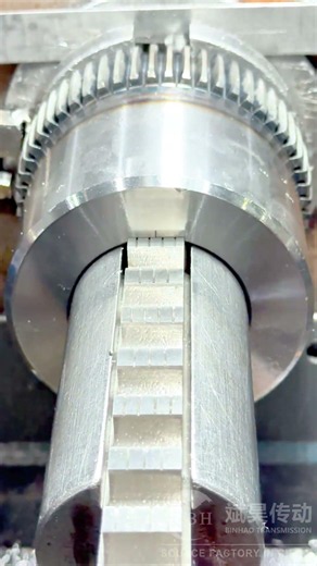 🔧 Gear Coupling Internal Spline Horizontal Broaching#GearCoupling #CurvedToothCoupling