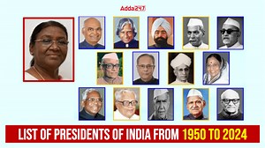 List of Presidents of India From 1950 to 2024