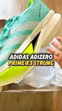 🚀ADIDAS ADIZERO PRIME X3 STRUNG 🔥 LA BESTIA TECNOLÓGICA 👟