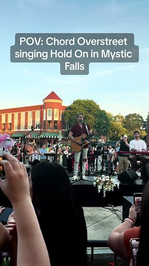 Chord Overstreet Singing 'Hold On' in Mystic Falls | Vampire Diaries School