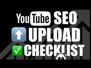 More Views on Upload: SEO Score and Checklist👆✅ 📈 🆙
