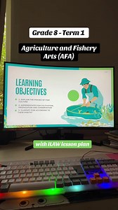 Grade 8 Agriculture and Fishery Arts ILAW Lesson Plan (Term 1)