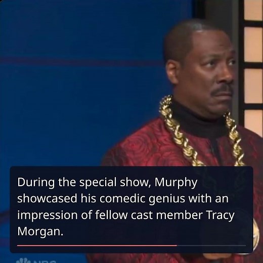 Eddie Murphy's Hilarious Tracy Morgan Impression Lights Up SNL 50