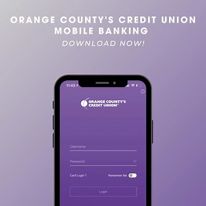 Experience banking on the go! Through our mobile banking app,* you can conveniently pay bills, transfer money, deposit checks, and manage any of your financial needs anytime, anywhere in a safe and secure manner. Click the link below to learn more and set up your mobile banking today. https://www.orangecountyscu.org/digital-services *Message and data rates may apply. Contact your mobile provider for details. | Orange County's Credit Union