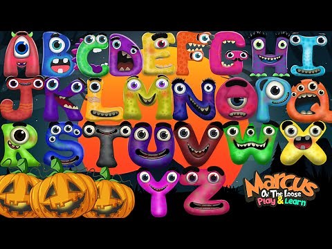 The Monster Alphabet Phonics Song | ABC Song | Nursery Rhymes | Funny Monsters for Kids | Halloween