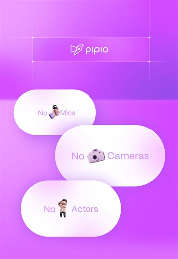 Pipio — AI-powered video platform (software demo video) - XPLAI studio