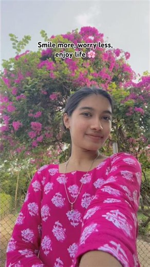Smile more, worry less, enjoy life 🌸