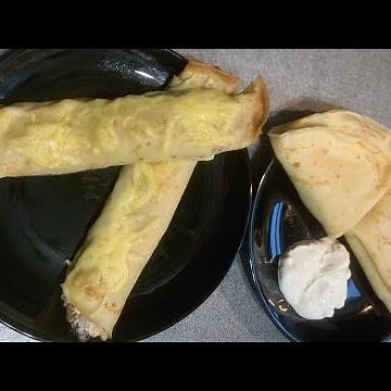 Блинчики с курицей и грибами