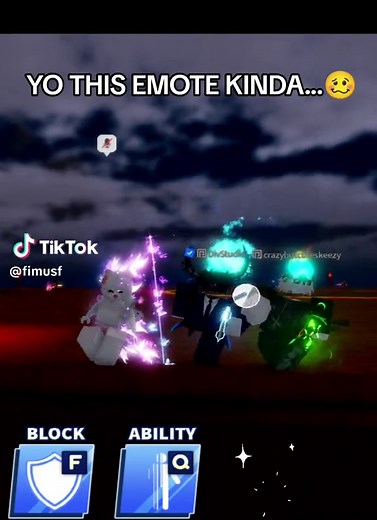 Dancing Fun in Roblox Blade Ball Glitch Dance | DivStudio Fimus