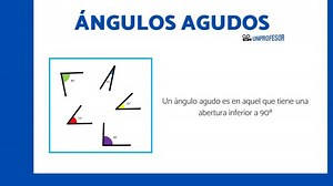 Qué son los ángulos AGUDOS - [con EJEMPLOS y ejercicios (resueltos)]