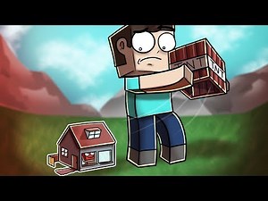 Minecraft | SHRINK RAY VS JUMBO RAY MOD! (Tiny Player vs Titan Player)