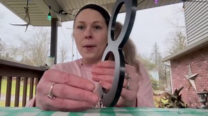 8 Inch Black Large House Numbers, Modern Floating Metal House Numbers for Outside, Aluminium Home Address Numbers for Front Door Outdoor Brick House (6/9)