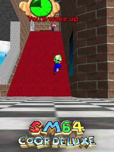 Super Mario 64 Coop Deluxe: Backwards Long Jump Fun