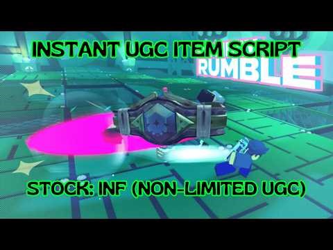 Roblox Roliday Rumble 2021 FIXED instant UGC item script [Roblox Exploiting]