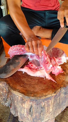 Awesome Goat Meat Cutting #restaurantfood #beeflover #cooking #indianstreetfood | Meat Fish And Food Blog