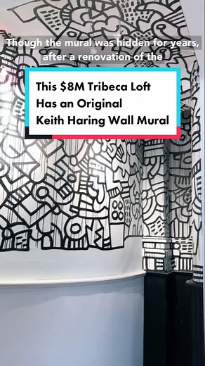 Discover a $1M Keith Haring Mural in this Luxury Apartment Tour
