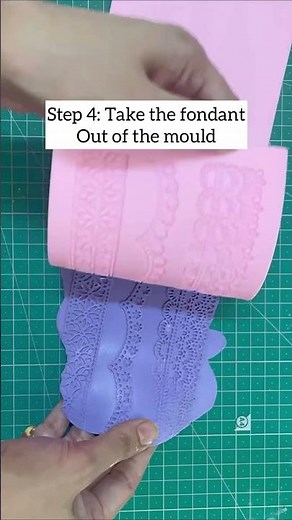 How to make EDIBLE LACE for cake #cake #create #lace #cakedecoratingideas Cake decorating tutorials