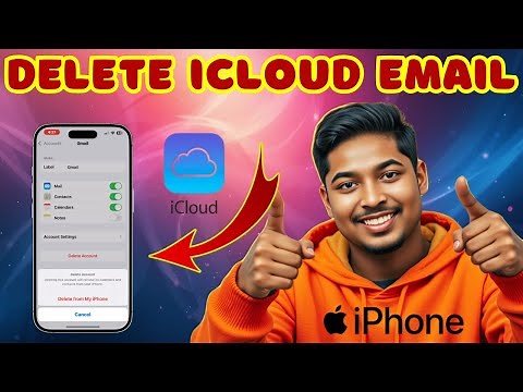 How To Delete An iCloud Email Account - Full Tutorial