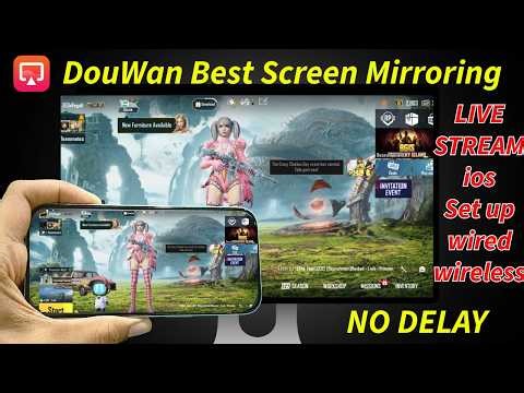 DouWan - BEST SCREEN MIRRORING APP IOS & ANDROID FOR LIVE STREAMING | DouWan IOS SETUP WITH OBS