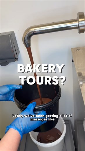 In-person bakery tours? 👀 We’ve had this message A LOT recently and it’s not something we’ve thought about before but maybe we should! Is this something you’d want to do? Let us know below 👇 #brownandblondbrownies #brownies #wholesalebakery #wholesalebakery #bakery #brownandblond #bakerytour #inpersonbakerytour | Brown & Blond