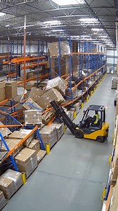 7.2K views · 52 reactions | Forklift Sparks Shelf Collapse...