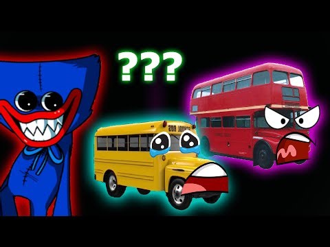 78 Shool Bus & Double-Decker Are Runnig Away: sound variations in 52 seconds