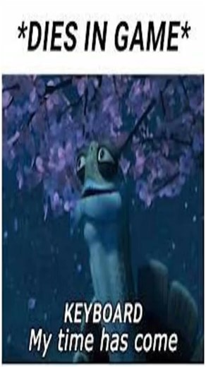 Smashing keyboard after losing in a game 😂