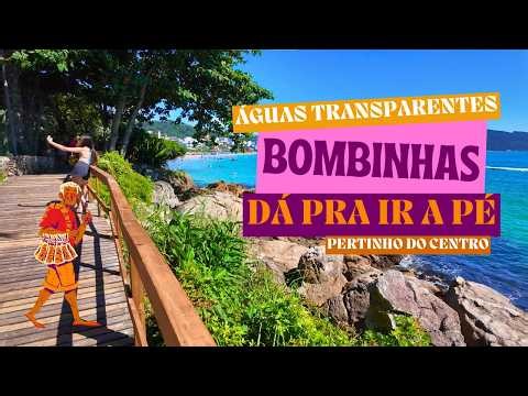 Praias de Bombinhas que dá pra ir a pé!