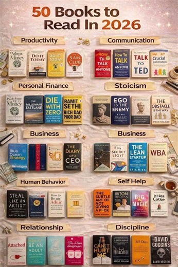 50 Must-Read Books in 2026 📚