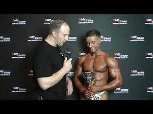 Markus Allabar Junioren Bodybuilding II bis 85kg Interview@Deutsche Junioren & Master 2019