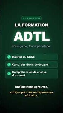 DEVENIR EXPERT EN TRANSIT | Formation Import-Export & Douane #Transit #Logistique