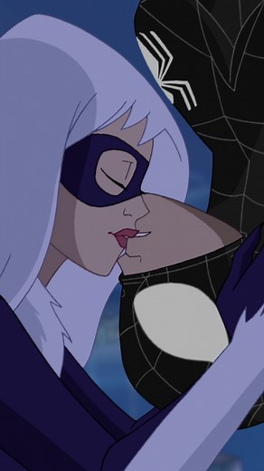Catwoman puts the moves on Spidey #SpectacularSpiderMan #SpiderMan #CatWoman #TVShowClips | Scene City
