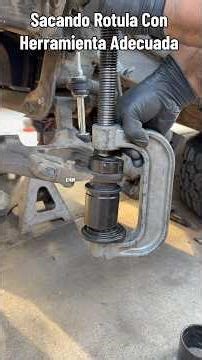 COMO CAMBIAR BALL JOINT O ROTULA FÁCIL Y RÁPIDO CON HERRAMIENTA CORRECTA #automobile #tutorial #diy